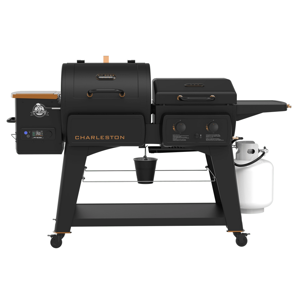Wood Pellet Grill/Gas Griddle Combo H75125