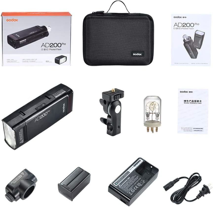 Pocket Flash Speedlite Monolight with 2900mAh Lithium Battery T841481