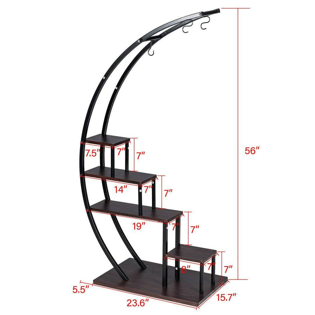 5 Tier Metal Plant Stand M83640