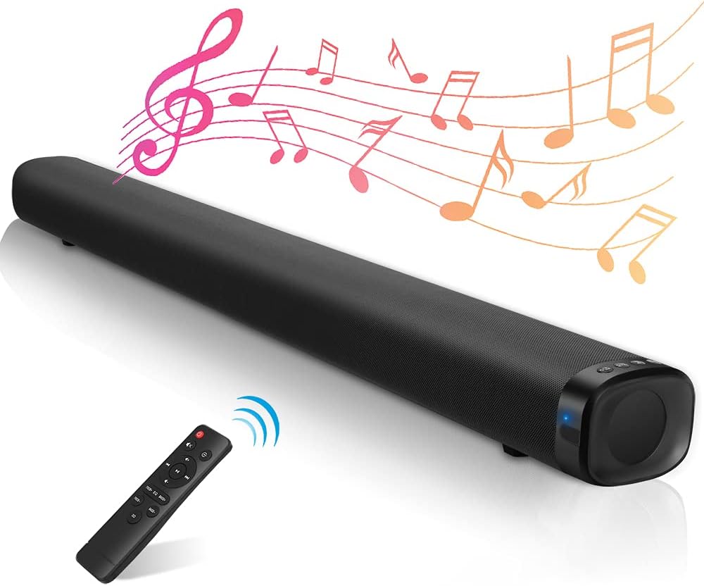 2.1ch 36-Inch Bluetooth Sound Bar with Built-in Subwoofer A736