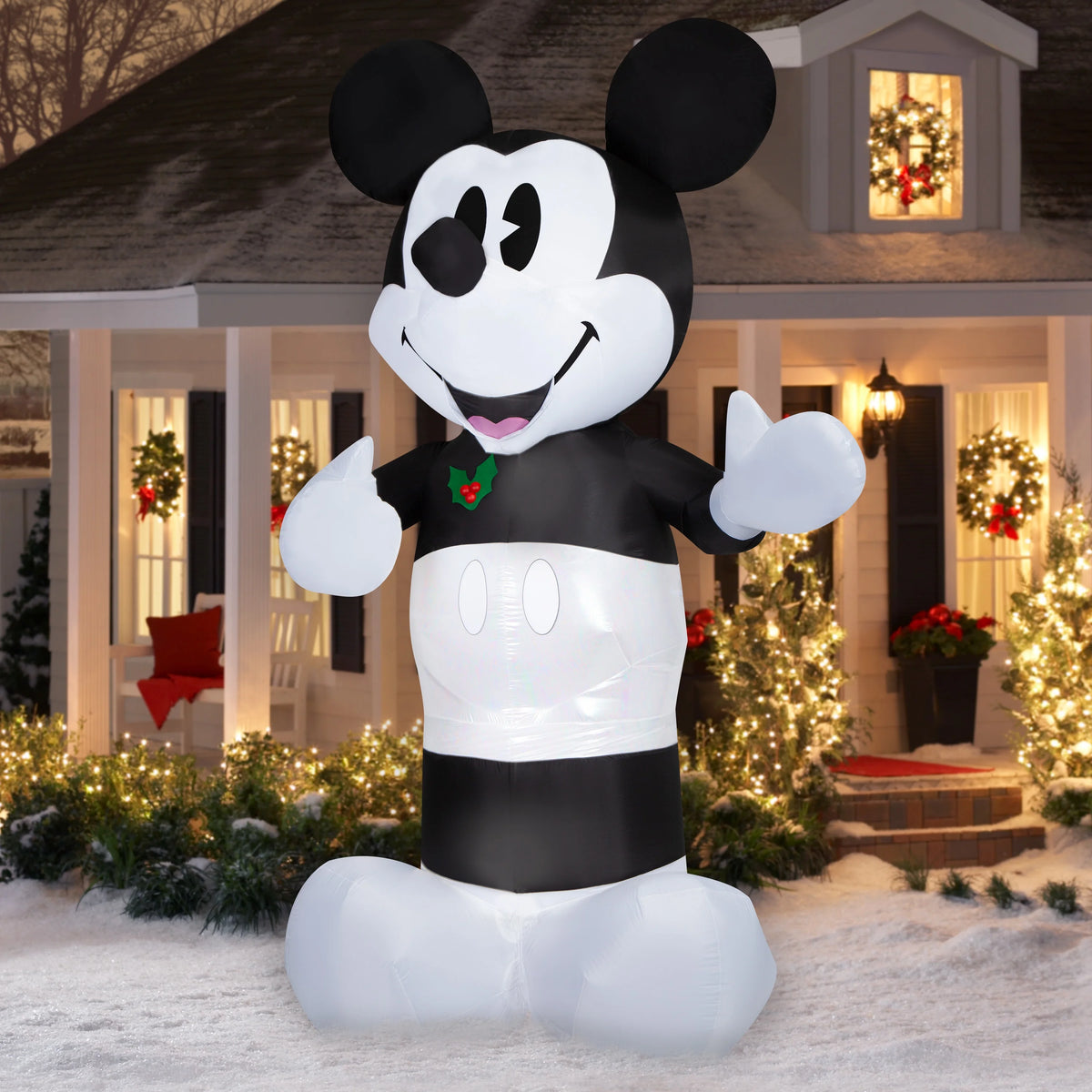 10 foot tall Airblown Inflatables Giant Christmas Mickey Mouse Z100006