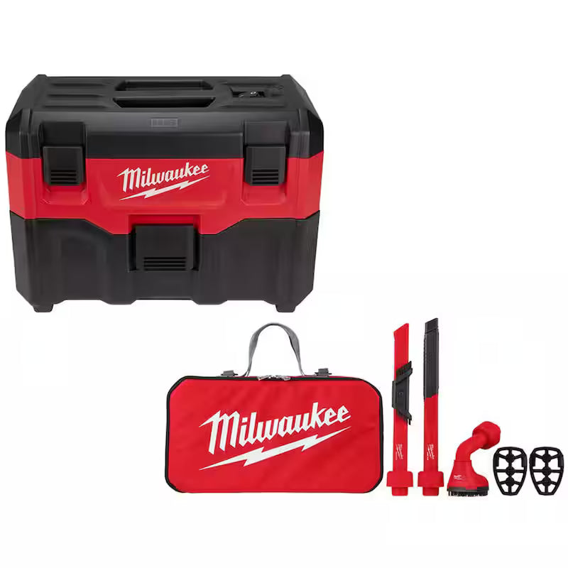 18-Volt 2 Gal. Cordless Wet/Dry Vacuum with Automotive Kit D34578