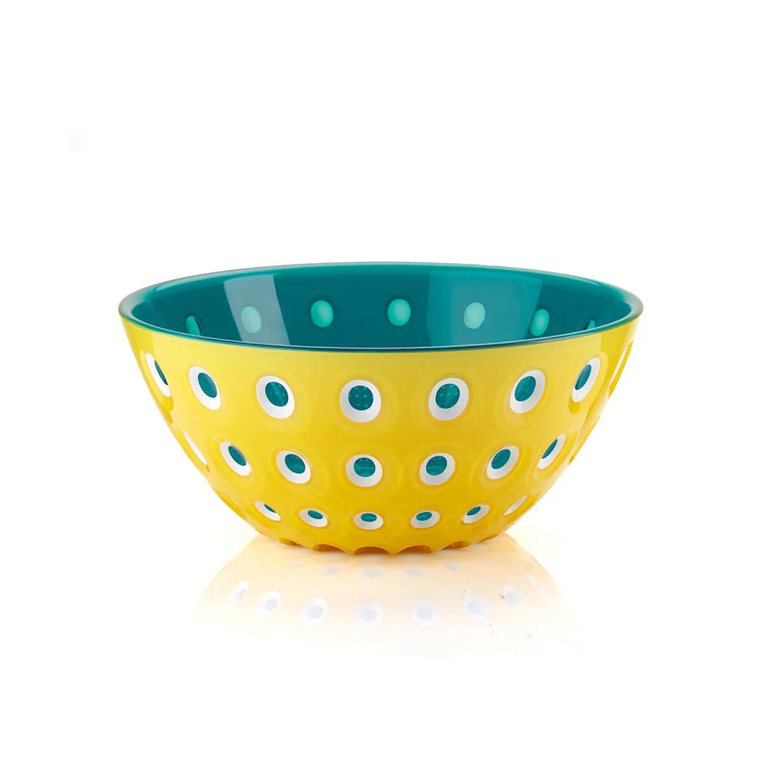 Bowl 25cm Red/White/Transparent L66132