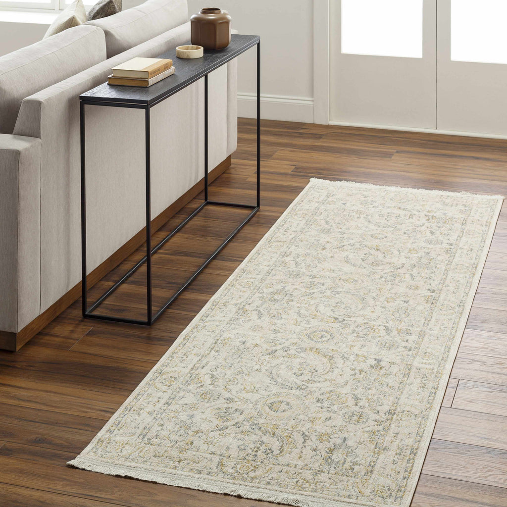 Brown Gray Area Rug I742358