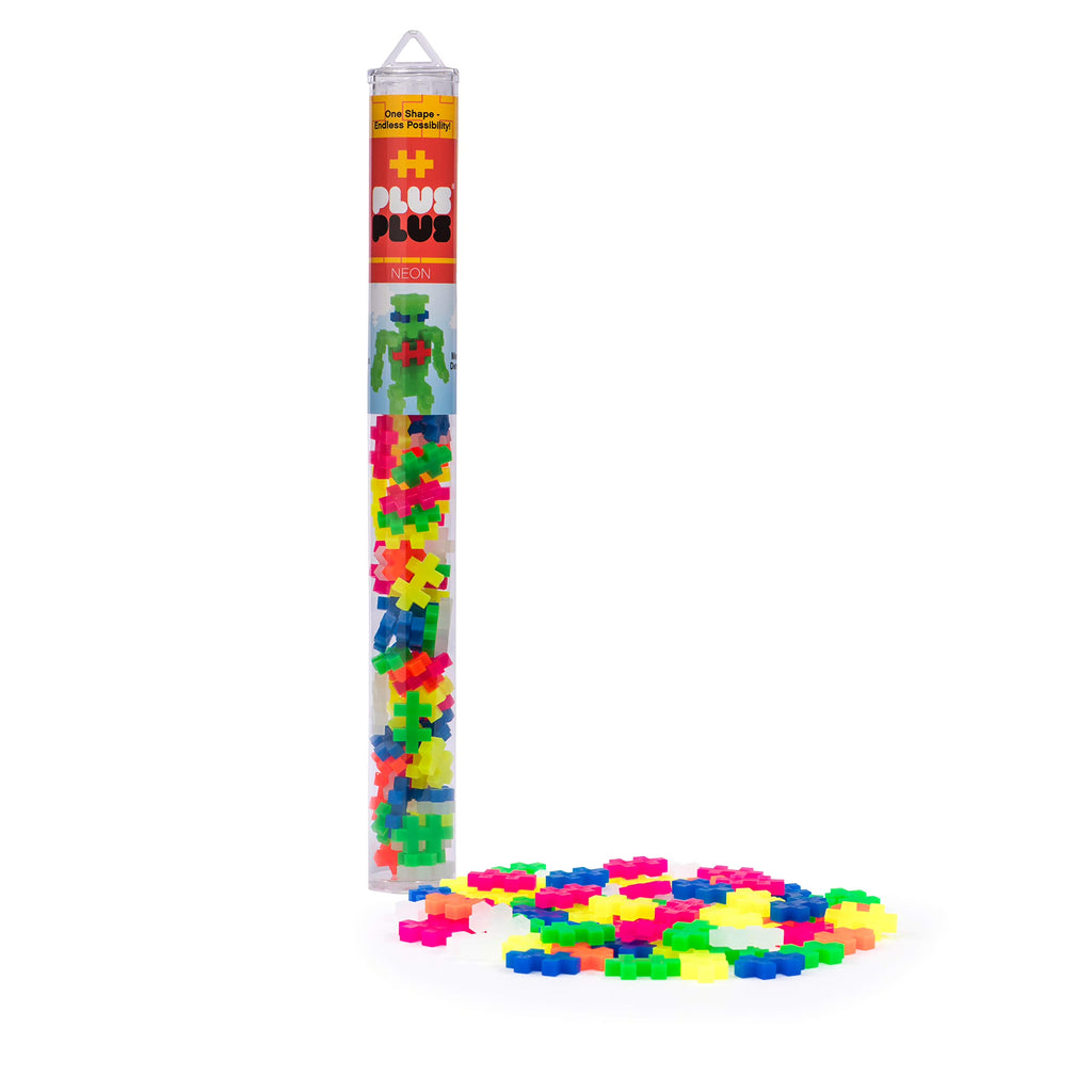 70 Pc Neon Mix Building Set Tube C6800
