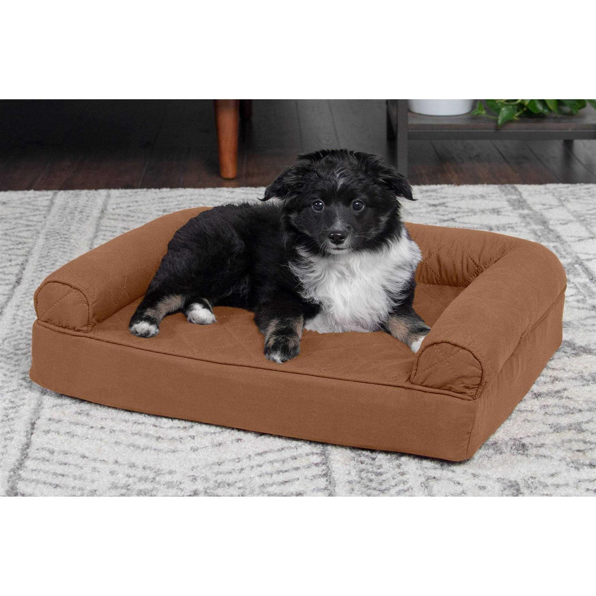 Quilted Sofa Dog Bed J386