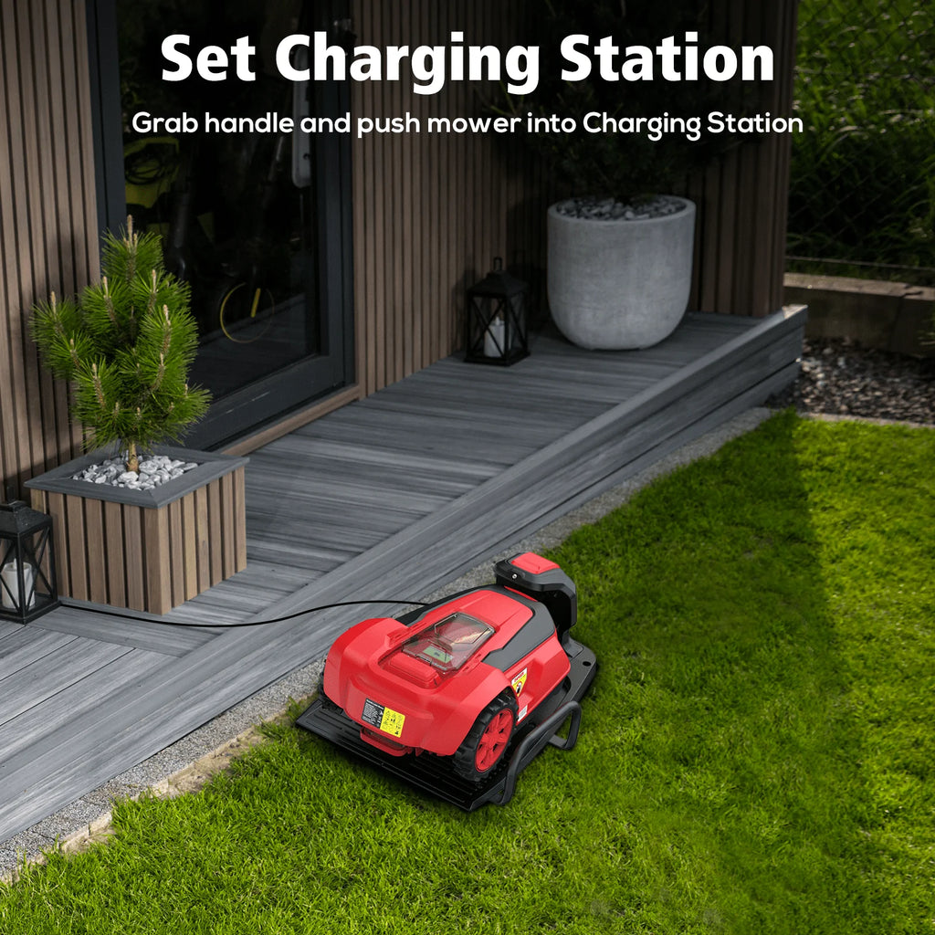 Robotic Lawn Mower with 20V Lithium-Ion Battery U293