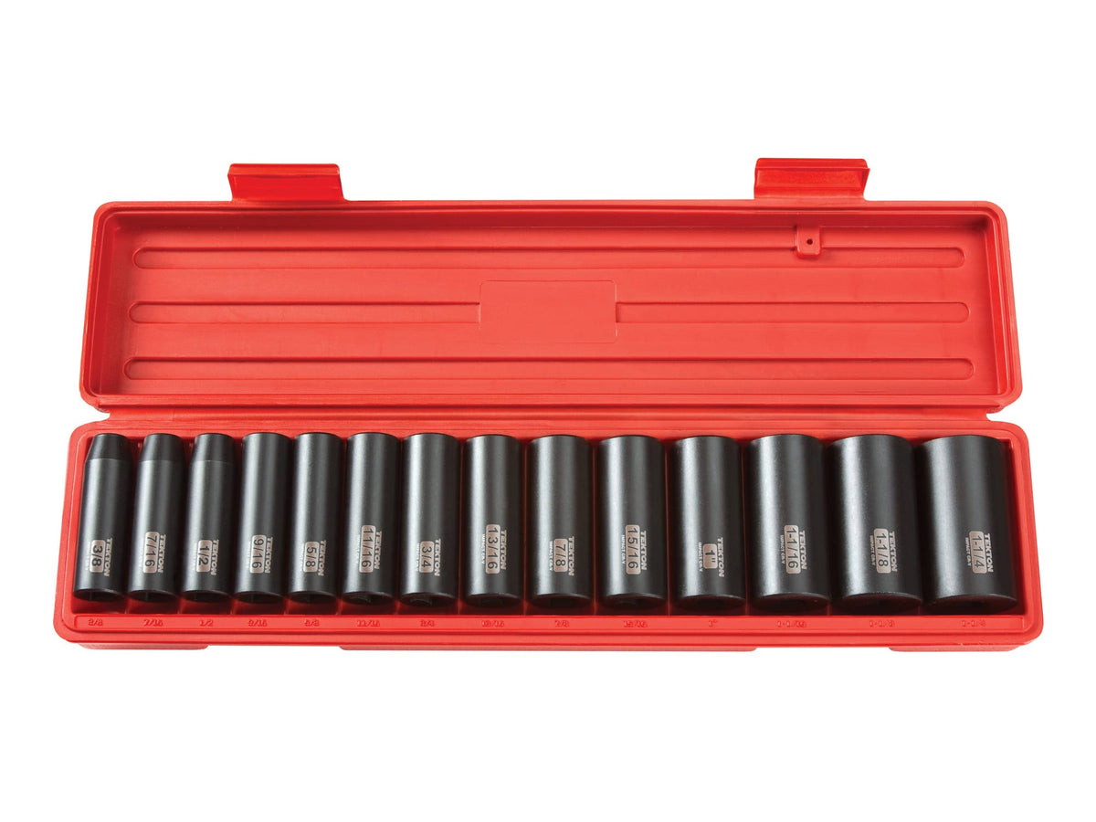 1/2-Inch Drive Deep Impact Socket Set CR-V 6-Point U601988