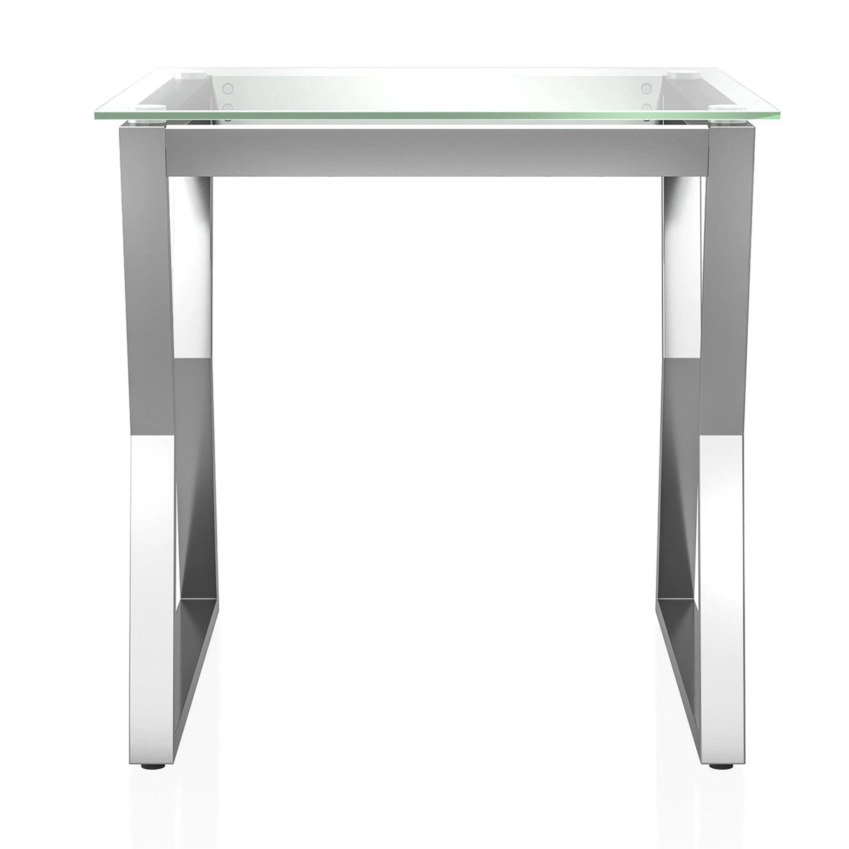 Glass Top 2-Piece Nesting Tables Set W892
