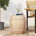 Lightweight Concrete Outdoor Side Table U966803