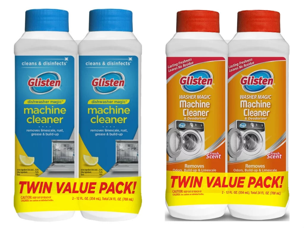 Lemon Scent Dishwasher Cleaner 2 Count 2 Pack Q6190