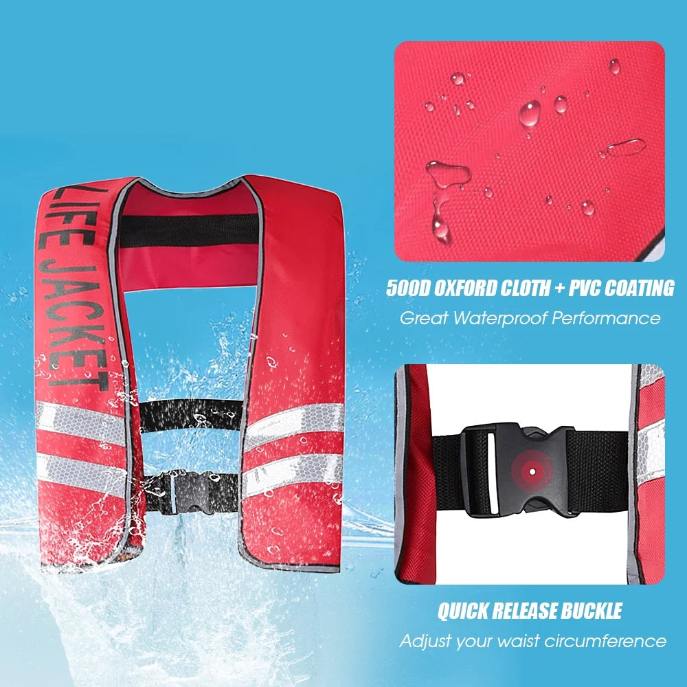 Auto Inflatable Adult Safety Float Suit X589317