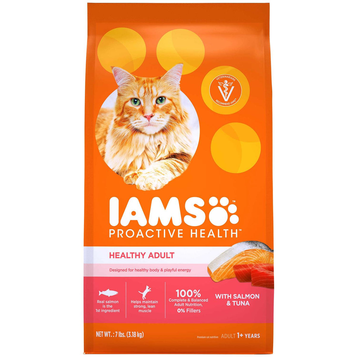 Salmon Adult Dry Cat Food C7607