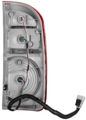 Driver Side Tail Light for Toyota Tundra 2004 2005 2006 Double Cab Pack of 2 U211420