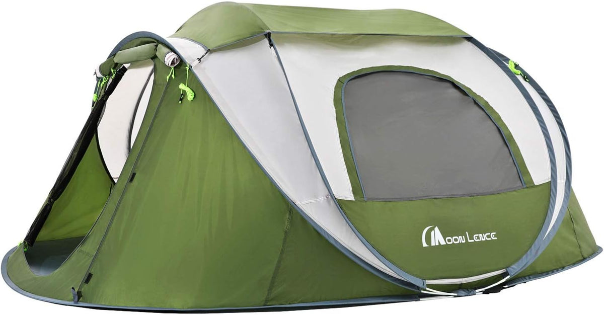 4 Person Pop up Tent Waterproof Tent with Ventilated Mesh Windows G849921