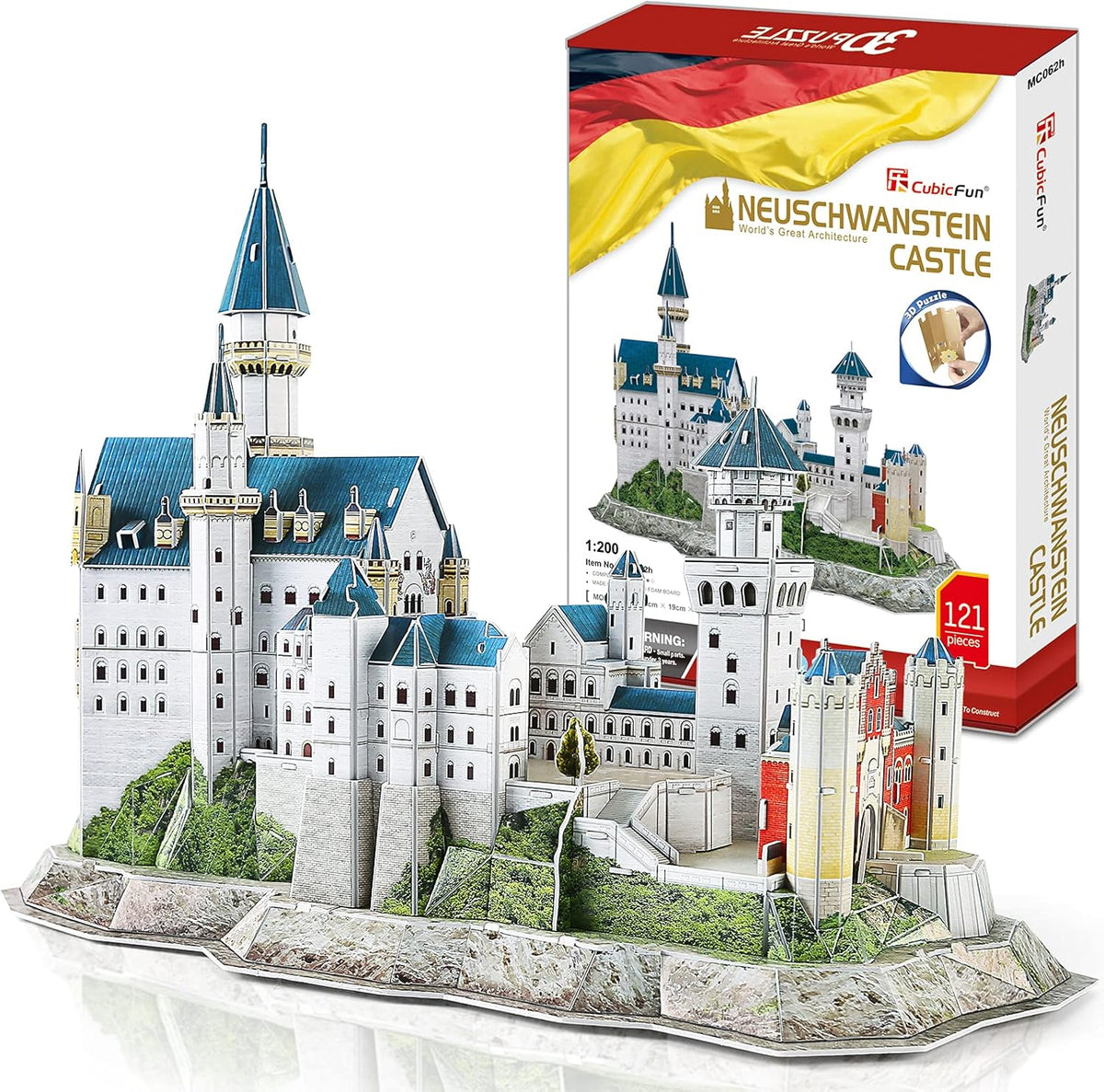 3D Puzzle Notre Dame de Paris Cathedral Model Kit, 293 Pieces T7577