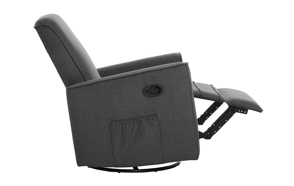 Rustic Grey Glider Recliner and Rocker J356