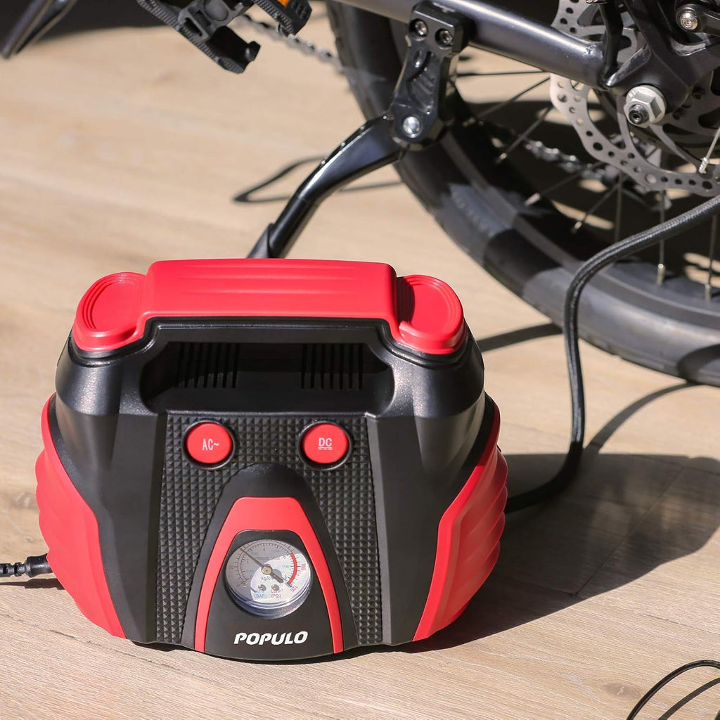 AC/DC Portable Tire Inflator Air Compressor H890