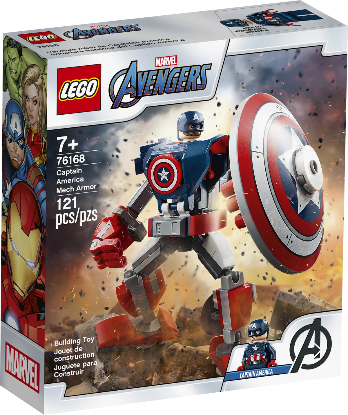 Captain America Mech Armor 121 Pieces U151747