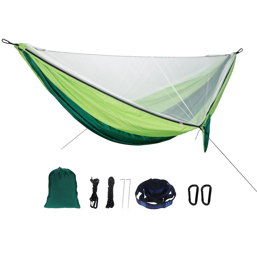 Portable Hammock with Mosquito Net for Camping U936710
