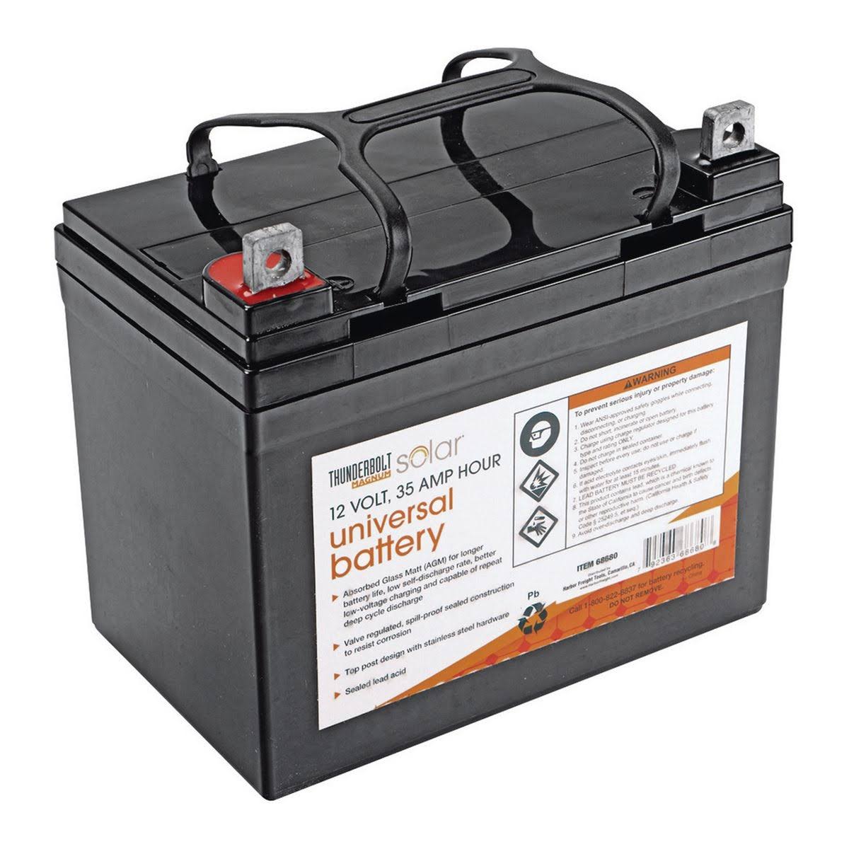 12 Volt 35 Amp Hour Sealed Lead Acid Battery P84934
