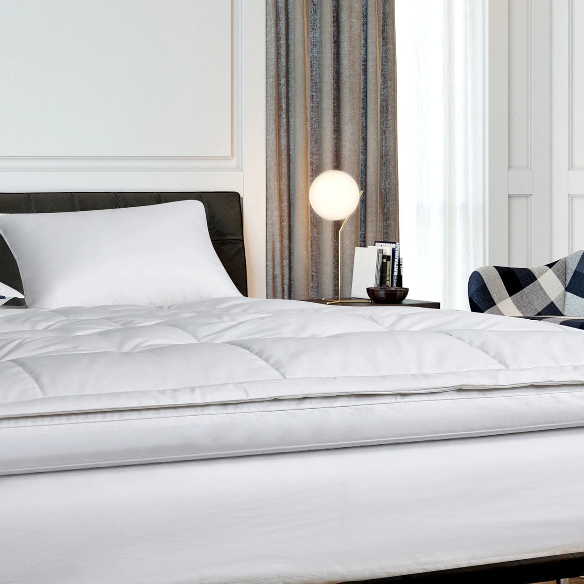 Feather And Down Fiber Top Featherbed U506929