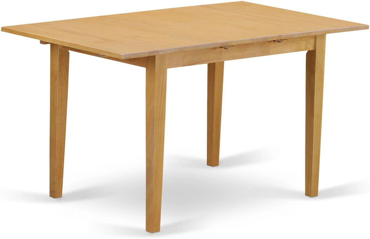 Solid Wood Rectangle Dining Table with Leaf D549743