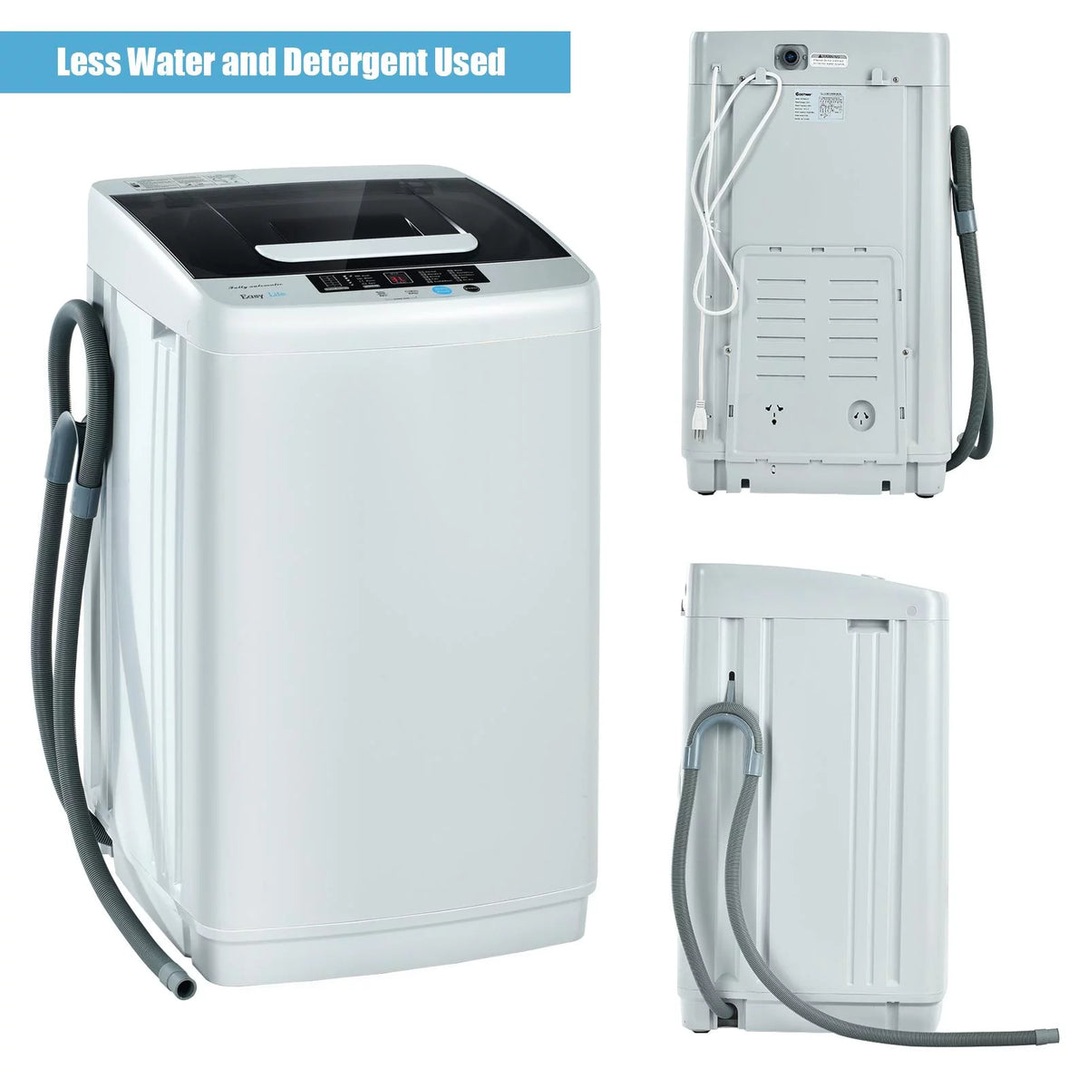 8.8lbs Portable Automatic Washing Machine U51310