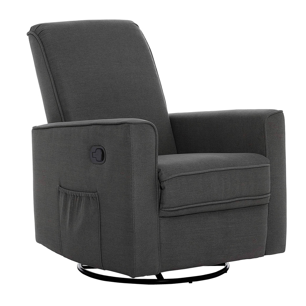 Rustic Grey Glider Recliner and Rocker J356