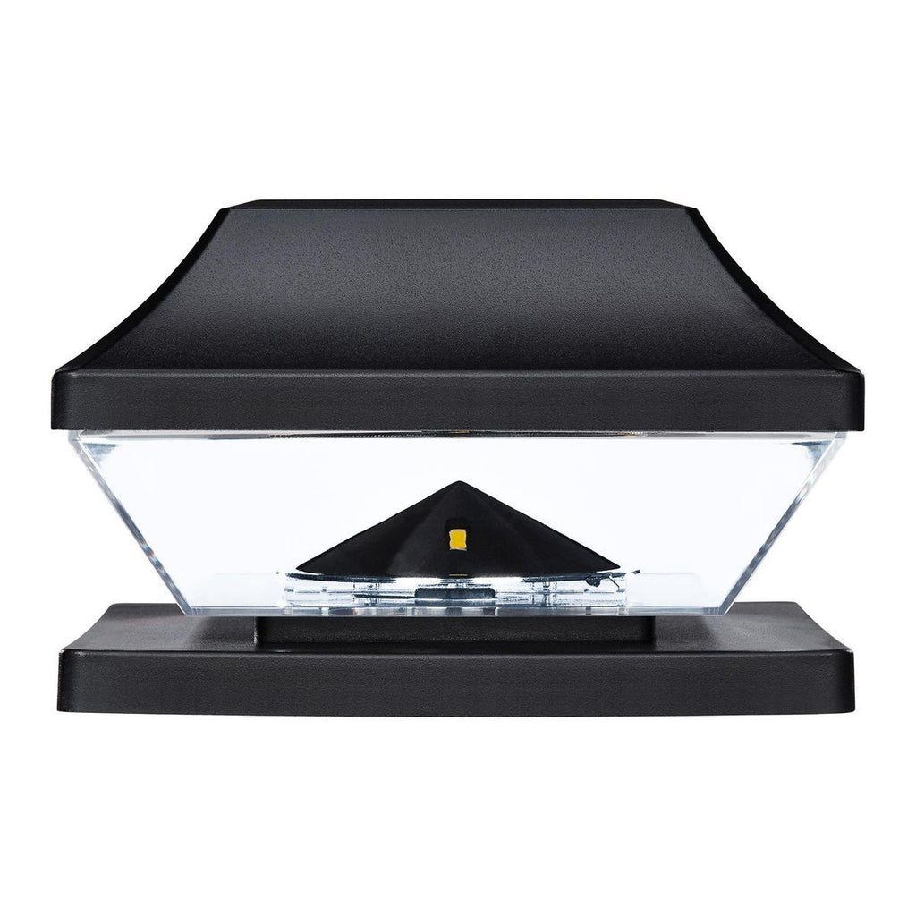 LED Solar Post Cap Lights, 2-Pack B667