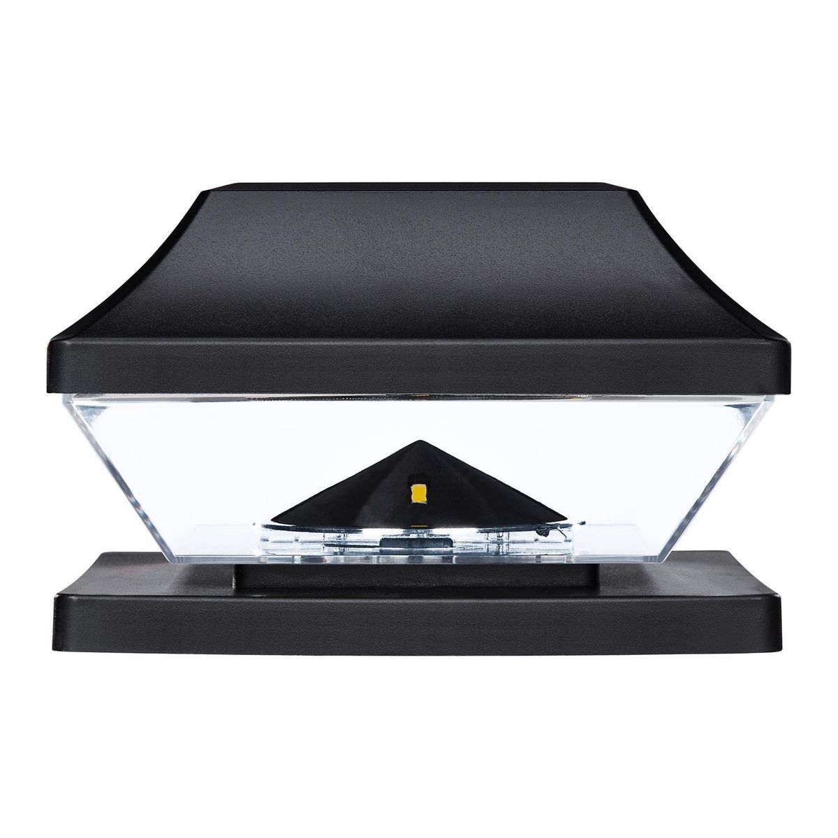 LED Solar Post Cap Lights, 2-Pack B667