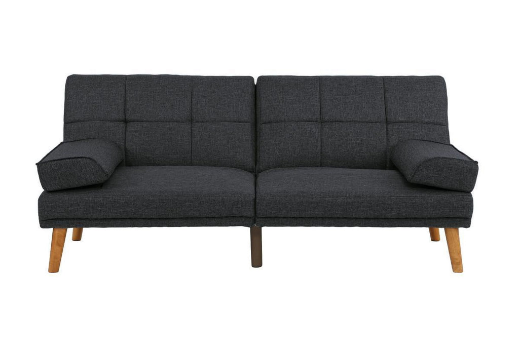 Black 2pc Sectional Sofa Set E5205
