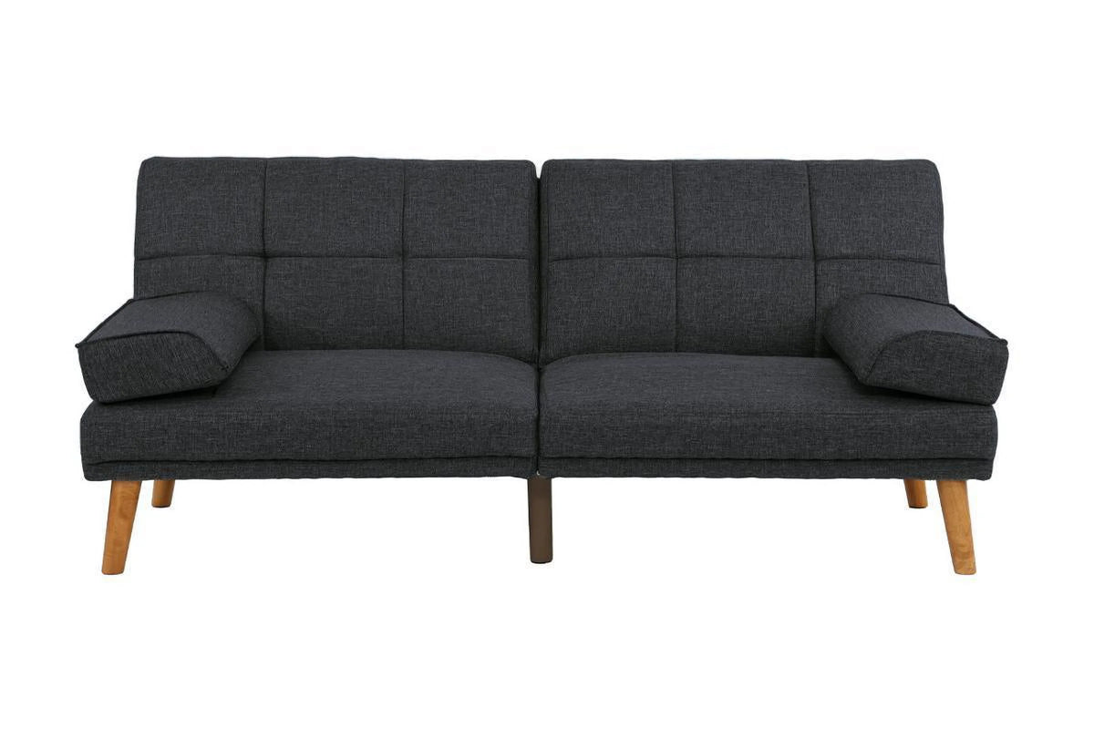 Black 2pc Sectional Sofa Set E5205