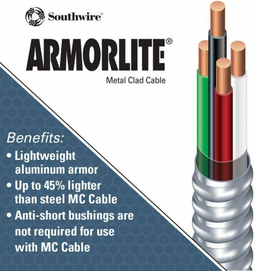 10/3 x 125 ft. Solid Cu MC Cable P2839