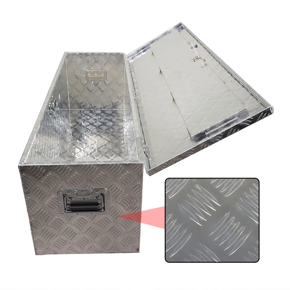 Aluminum 49 Inches Truck Underbody Bed Tool Box with Lock B3298