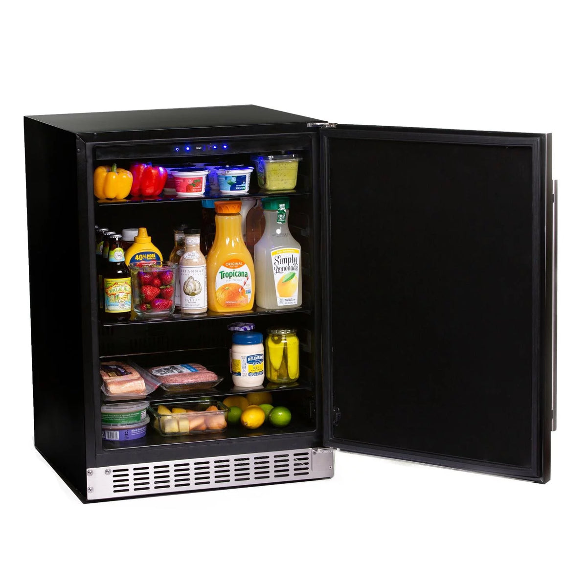 24-Inch 5.6 Cu. Ft. Compact Refrigerator Stainless Steel V265454
