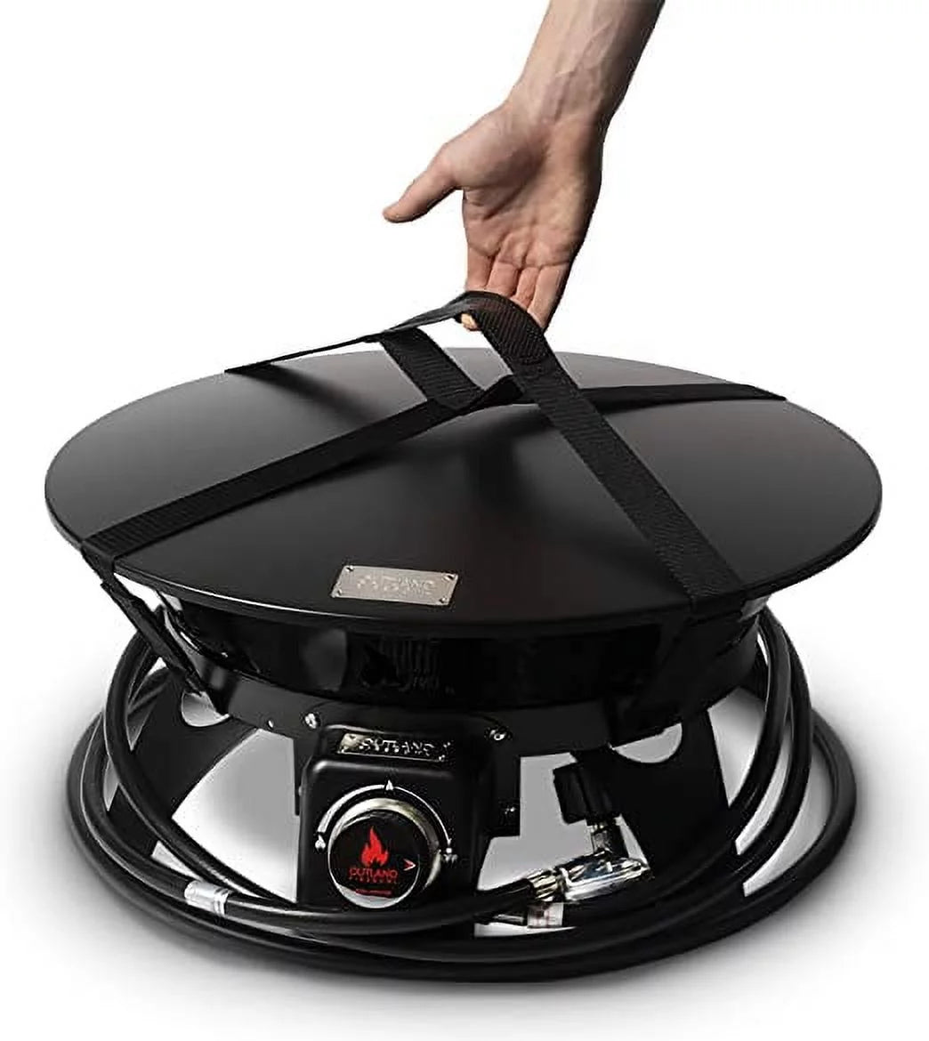 Weather Resistant 730 Cover & Carry Kit for 19-Inch Diameter Portable Propane Gas Fire Pit Y846