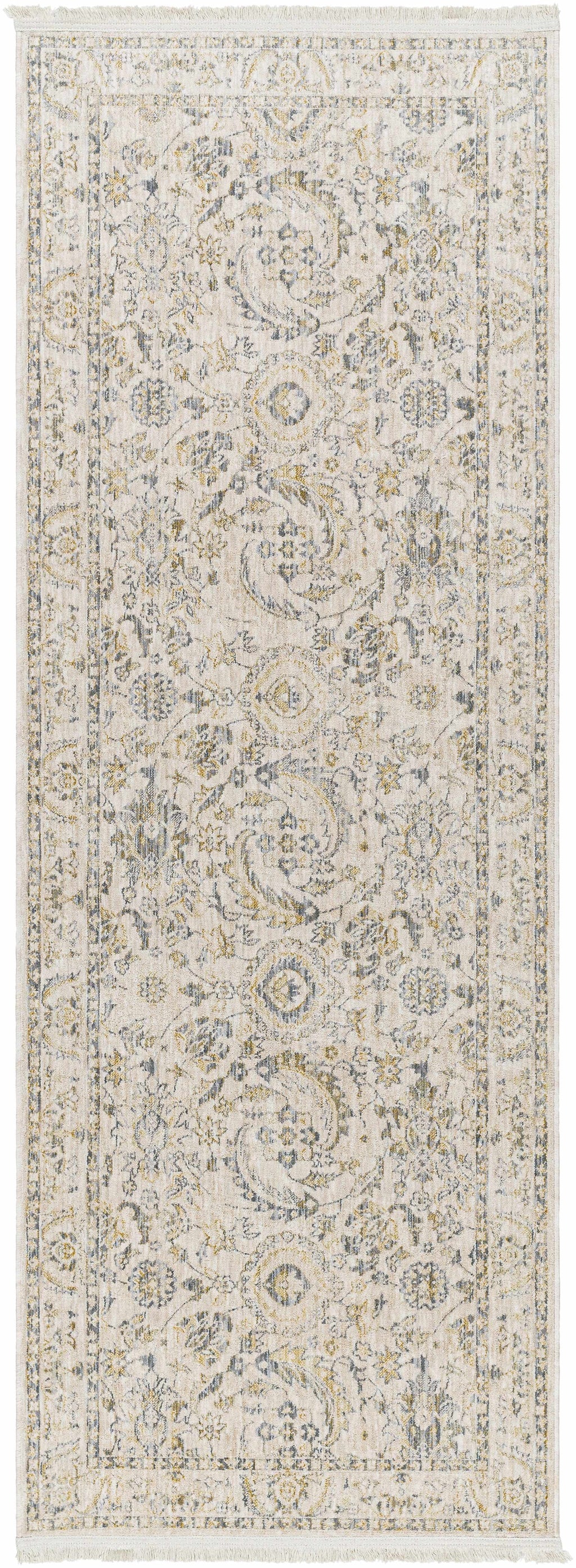 Brown Gray Area Rug I742358