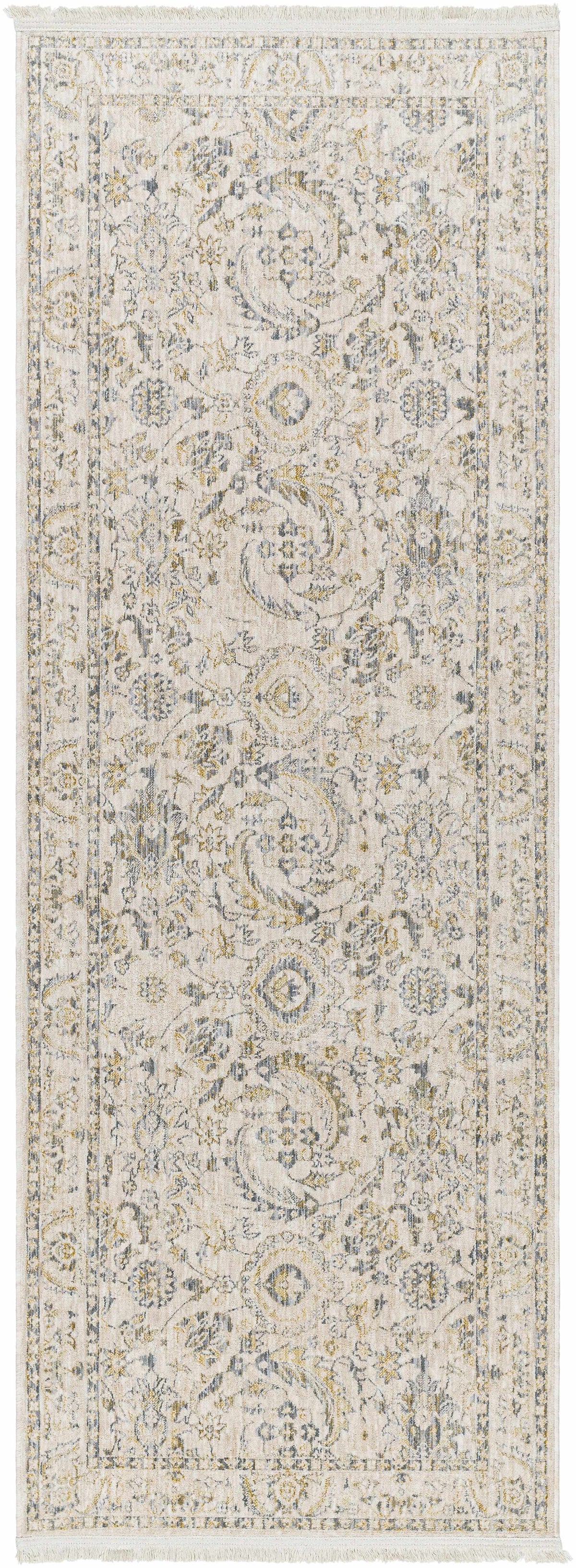 Brown Gray Area Rug I742358