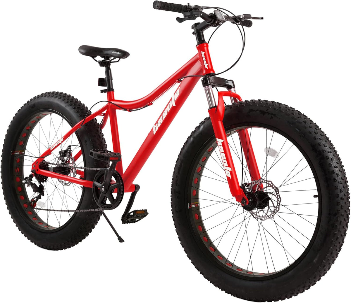 26 inch 7 Speed Double Disc Brake Fat Tire Mountain Bike C180785