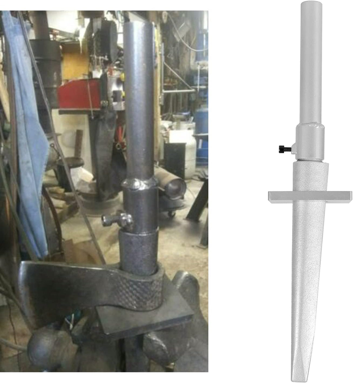 Tomahawk Eye Drift/Mandrel with Steel Handle and Bolster Plate, Pack of 2 Y620678