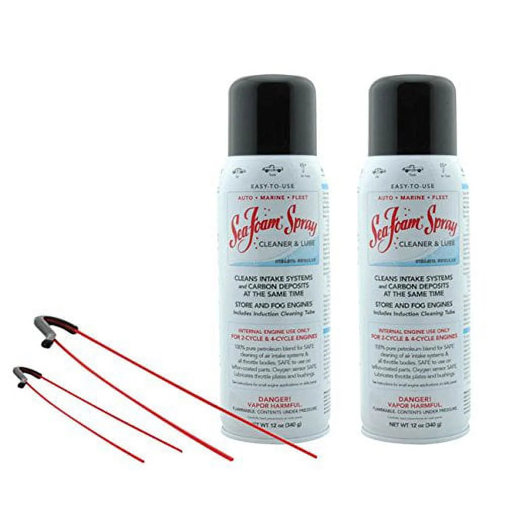 Sea Foam Spray Top Engine Cleaner And Lube 12oz (Pack Of 2) F580