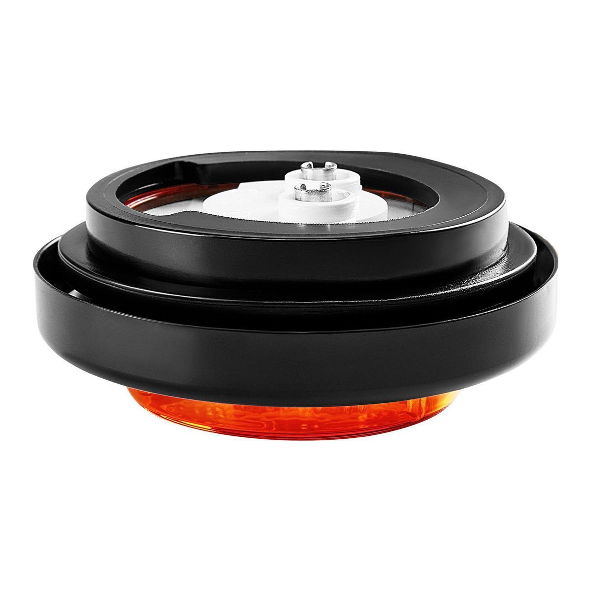 2 in. Round Amber LED Marker Trailer Tail Light Y7595