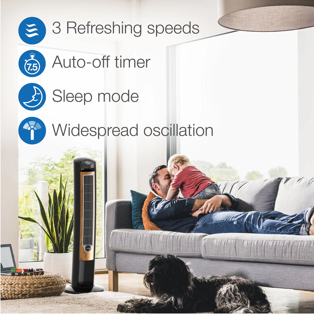 42" Tower Fan with Remote Control T2032