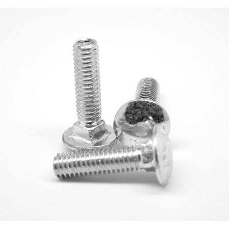 5/8 inch-11 x 9 inch Coarse Thread Carriage Bolt Low Carbon Steel Zinc Plated Pk 10 W61845