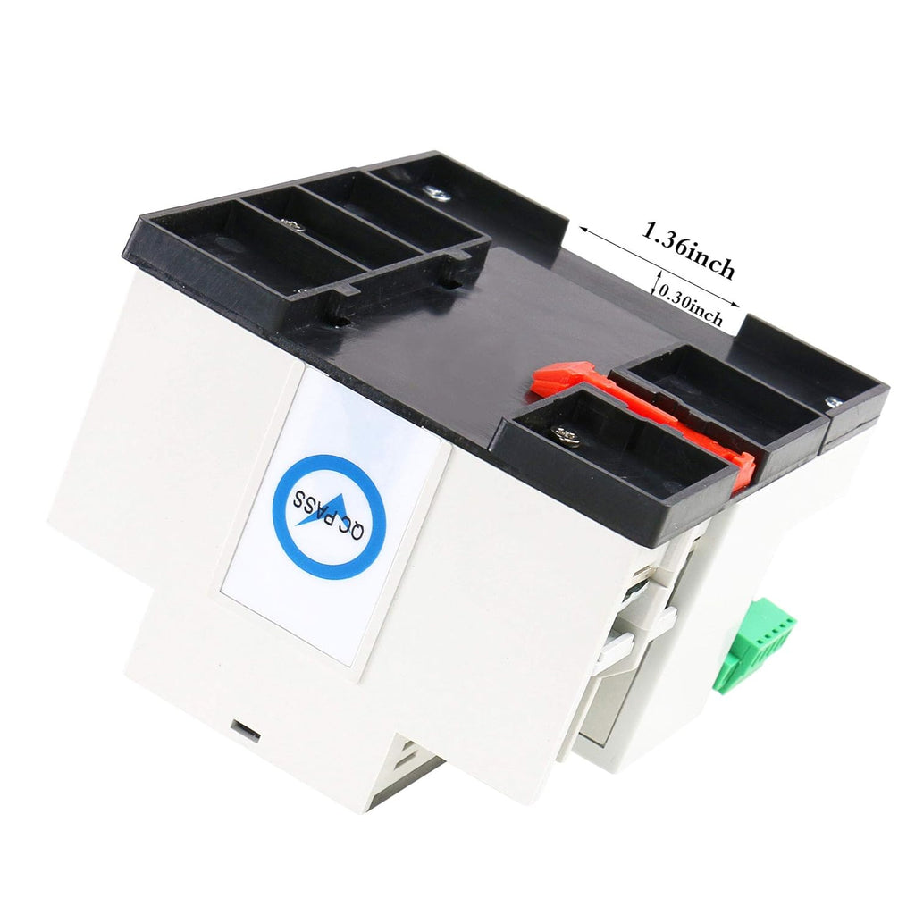 Mini ATS 2P Automatic Transfer Switch Dual Power Switch Din Rail Type 63A 100A U938