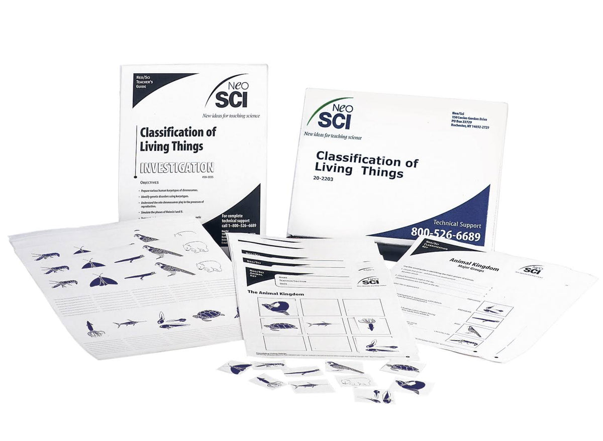 Classification of Living Things Lab C997