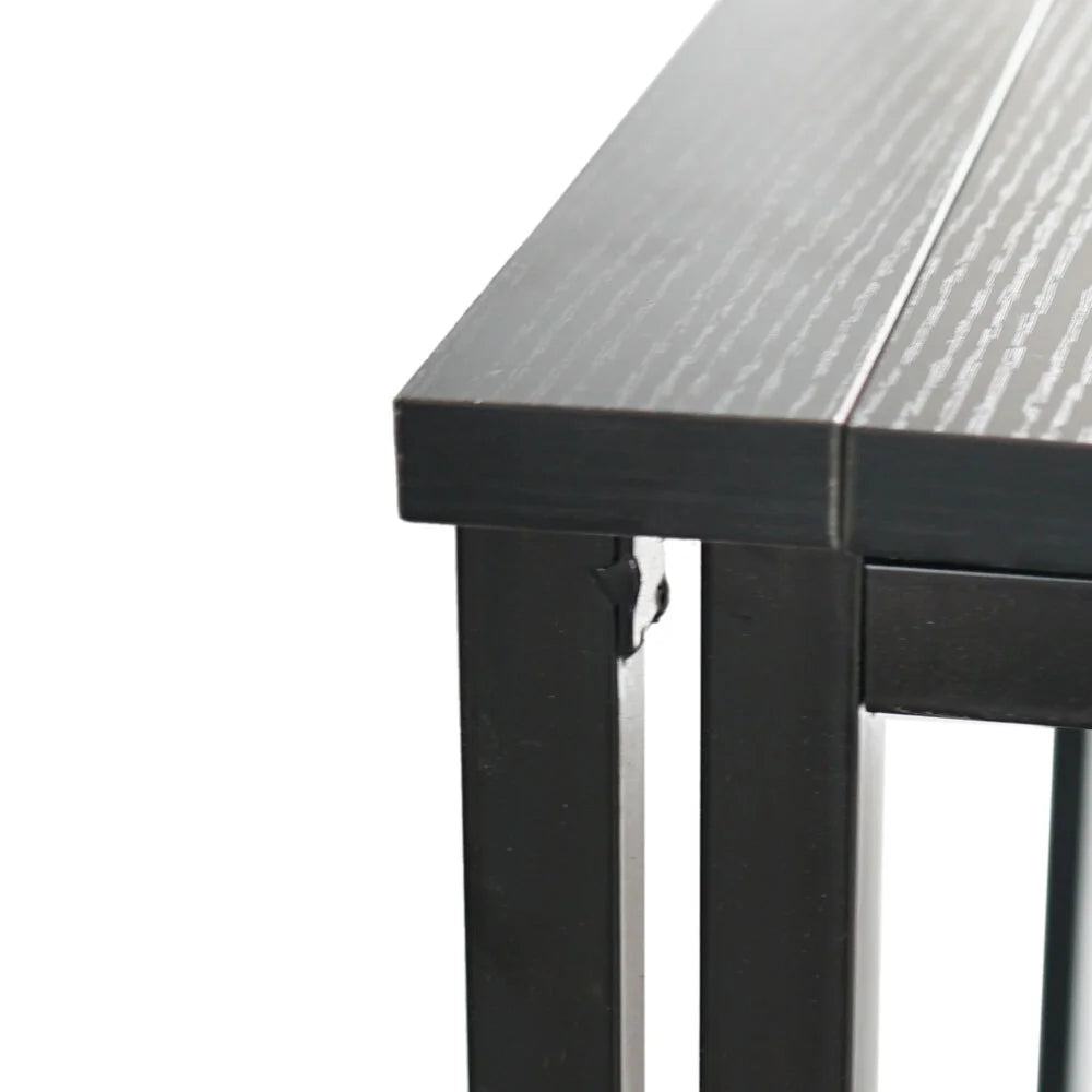 Collapsible Computer Desk Black L3473