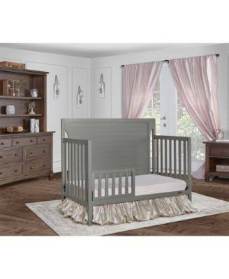 Black 5 in 1 Convertible Crib E2158