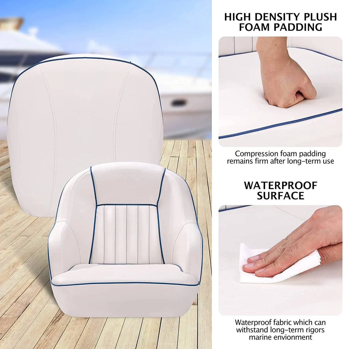Pontoon Boat Captains Bucket Seat Z84215